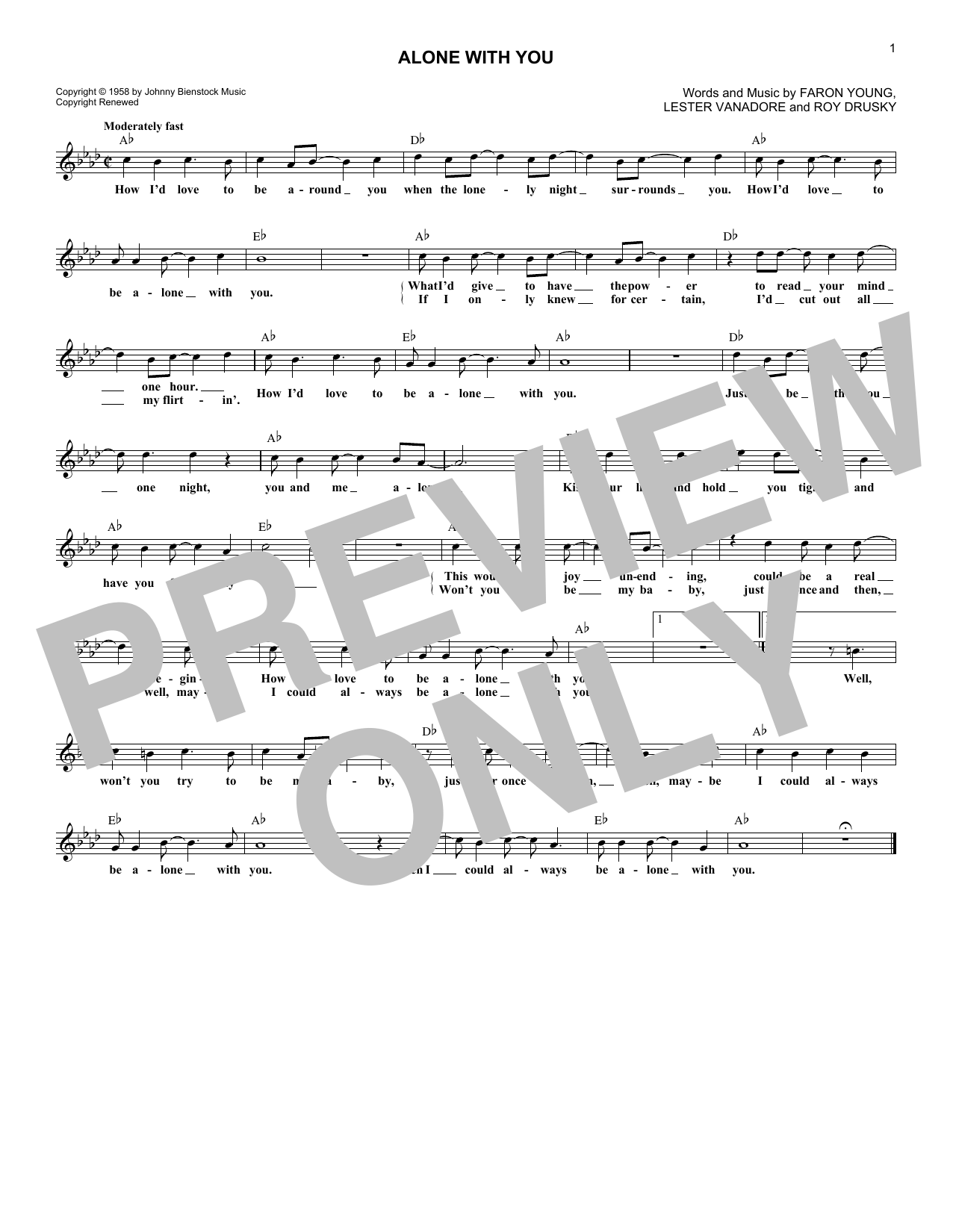 Produktbild zu: Alone With You
