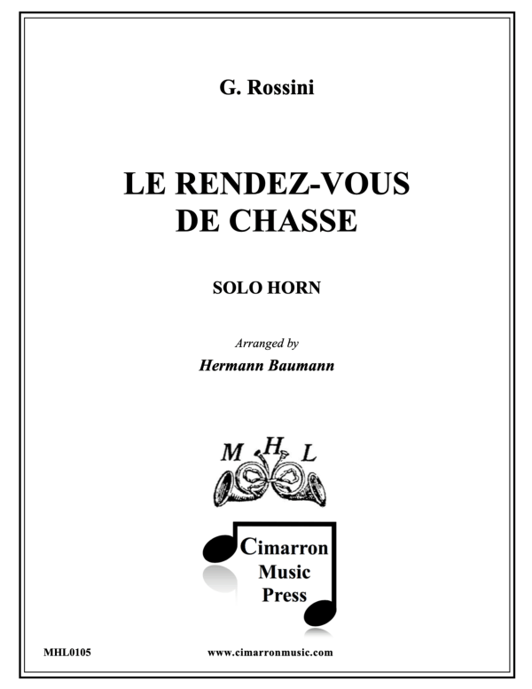 cover: Le Rendez-vous de Chasse, , Horn in F