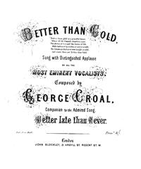 Produktbild zu: Better Than Gold