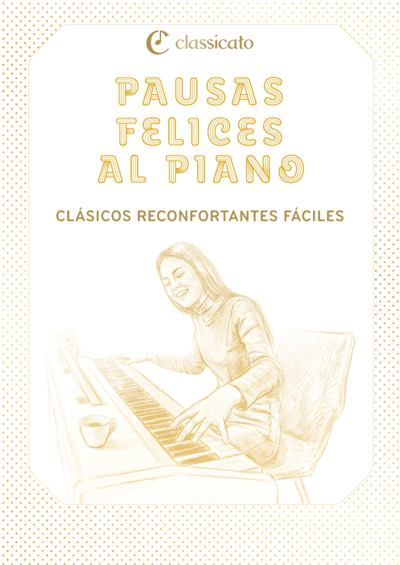 Produktbild zu: Pausas felices al piano - Clásicos reconfortantes fácilesJacques Offenbach / Ludwig van Beethoven / Wolfgang Amadeus Mozart / Johann Sebastian Bach / Robert Schumann