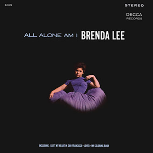 cover: All Alone Am I, Brenda Lee