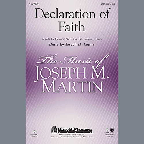 cover: Declaration Of Faith - Cello, Joseph M. Martin, Chor