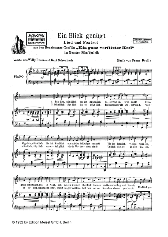 Produktbild zu: Ein Blick genügtaus: Ein ganz verflixter Kerl (Film)