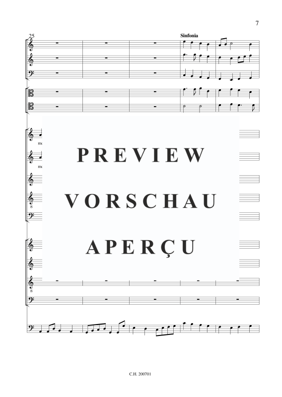 gallery: Magnificat concertata, , (Gemischtes Ensemble 9 Stimmen, Streicher, Posaunen und BC)