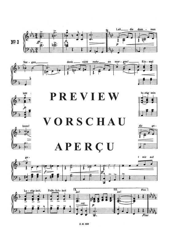 Produktgalerie: Seite 9 von 11 Wir sind heute so vergnügt, , Klavier und Gesang