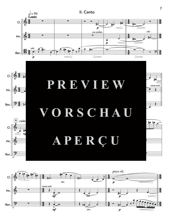 Product gallery: Page 11 of 11 Trio, Op. 65, , (trio clarinet, horn and bassoon)