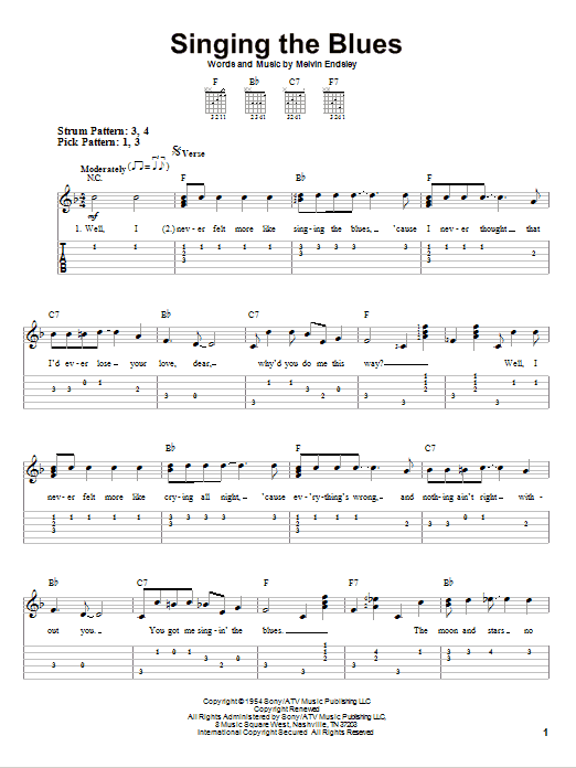 Produktbild zu: Singing The Blues