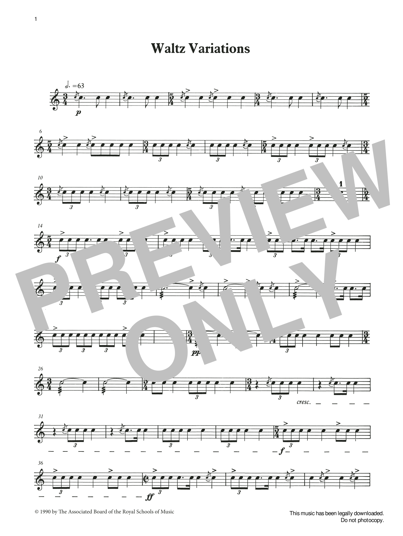 Produktgalerie: Seite 1 von 1 Waltz Variations from Graded Music for Snare Drum, Book III, Ian Wright and Kevin Hathaway, Percussion