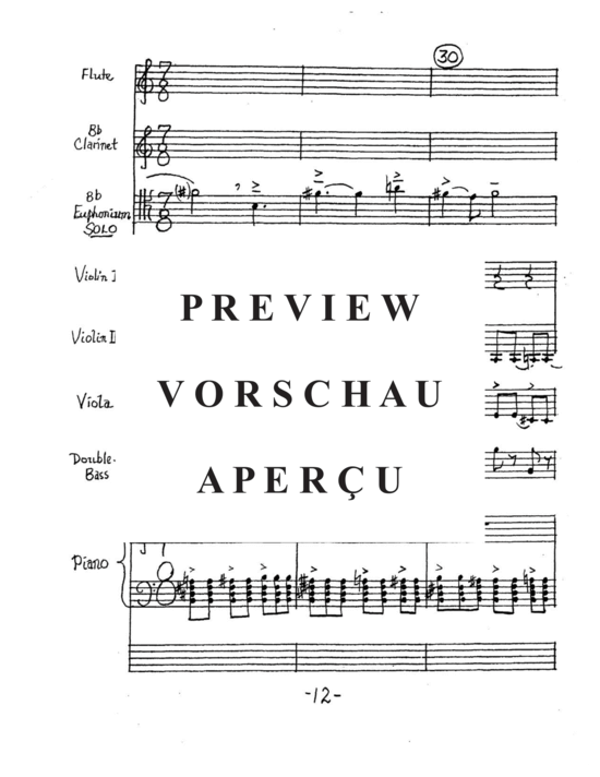 Produktgalerie: Seite 16 von 21 Euphonism-a divermento-concertino , , (Gemischtes Ensemble + Euphonium Solo)
