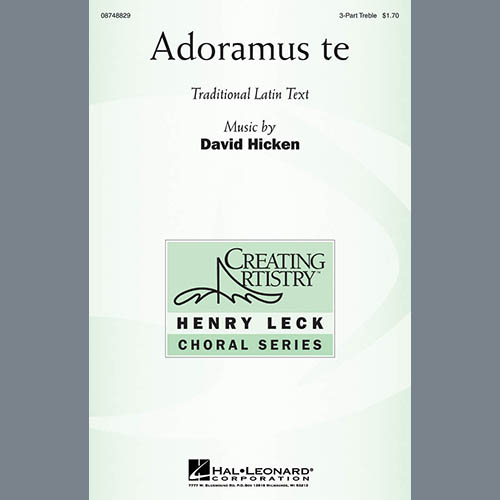 Produktbild zu: Adoramus Te
