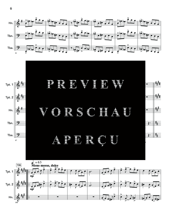 Produktgalerie: Seite 10 von 11 El Huapango Guango, , (Blechbläser Quintett)