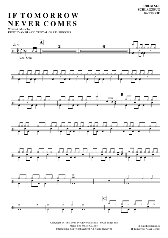 gallery: If Tomorrow Never Comes , Keatin, Ronan, (Drums)