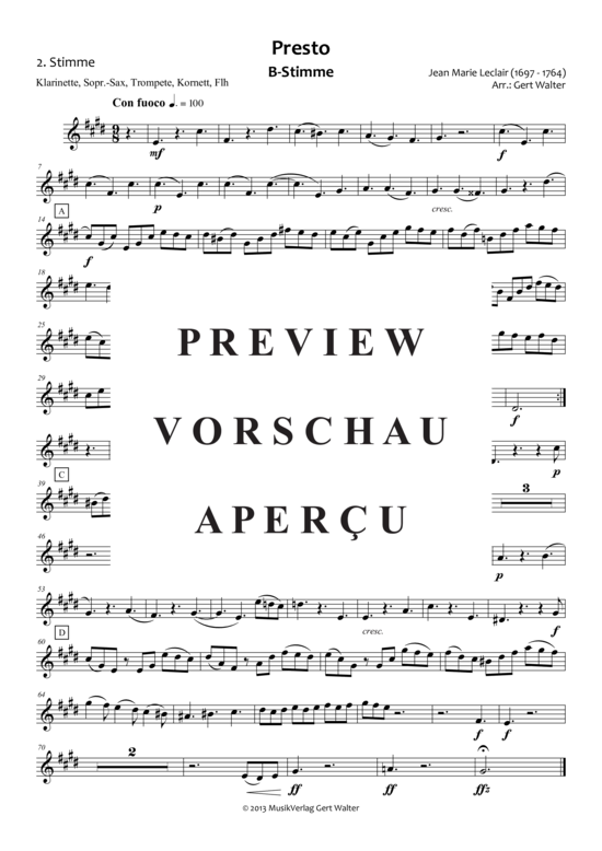 Produktgalerie: Seite 13 von 21 Presto , , (Quintett flexible Besetzung)