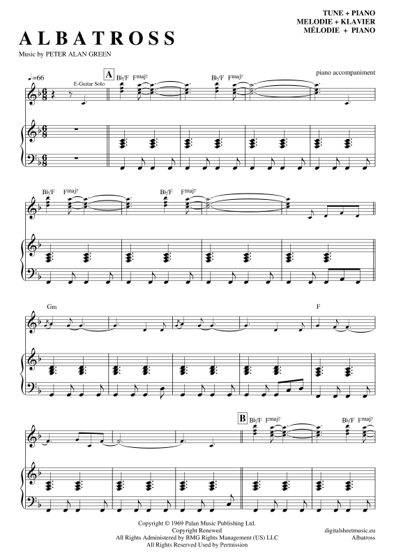 Produktbild zu: AlbatrossFleetwood Mac