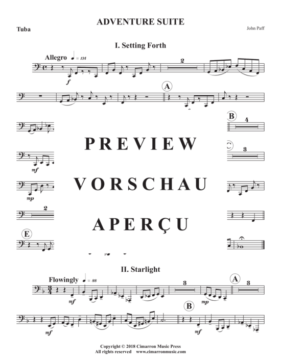 Produktgalerie: Seite 19 von 20 Adventure Suite , , (Blechbläser Quintett)