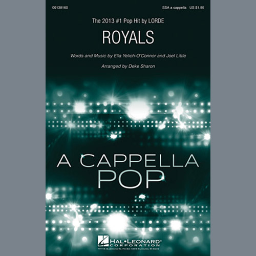 Product picture to: Royals (arr. Deke Sharon)