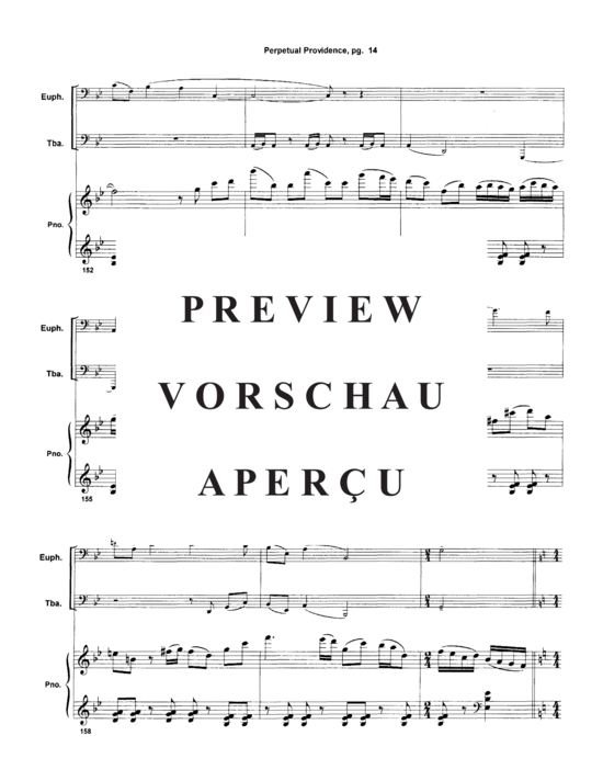 Produktgalerie: Seite 16 von 21 Perpetual Providence , , (Euphonium, Tuba + Klavier)