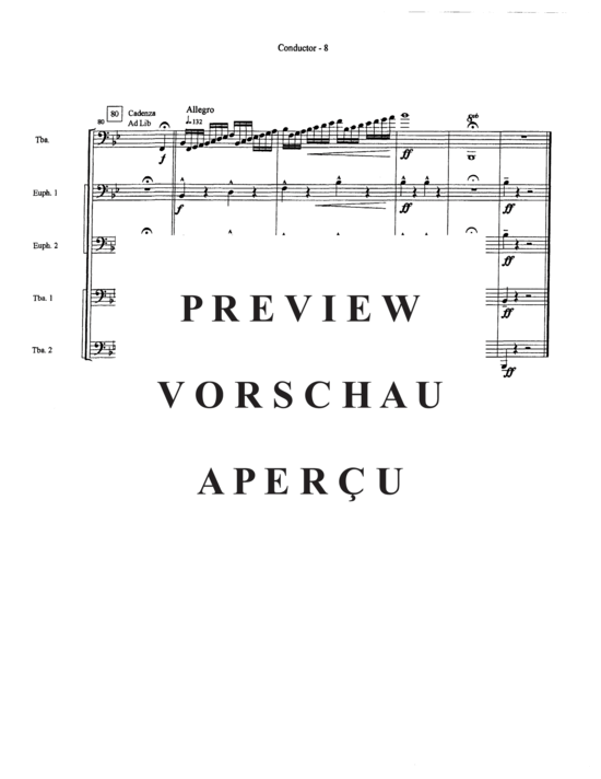 Product gallery: Page 10 of 16 Theme and Variations , , (Tuba Quartett EETT + Tuba Solo)