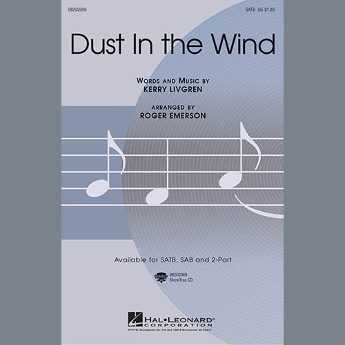 Produktbild zu: Dust In The Wind (arr. Roger Emerson)