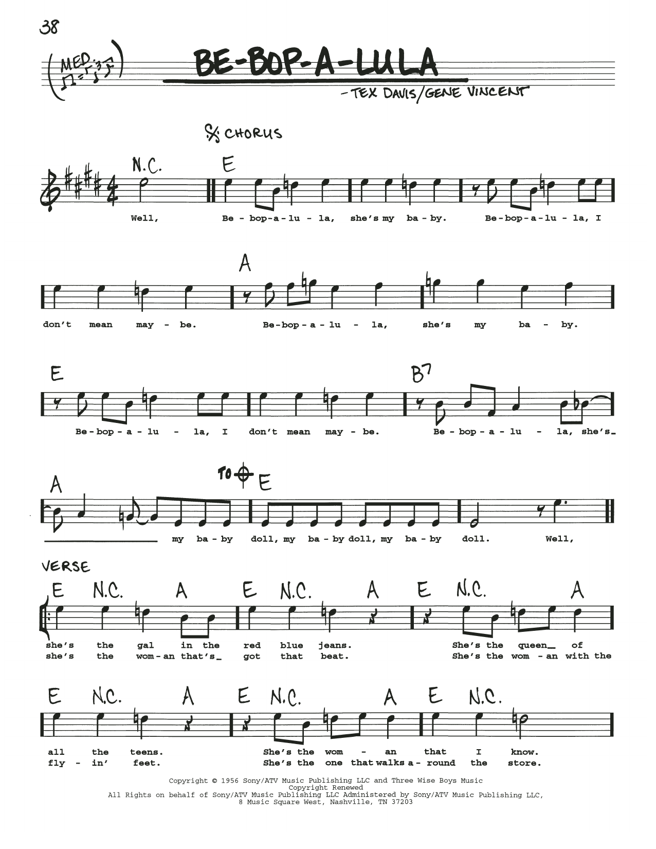 Produktbild zu: Be-Bop-A-Lula