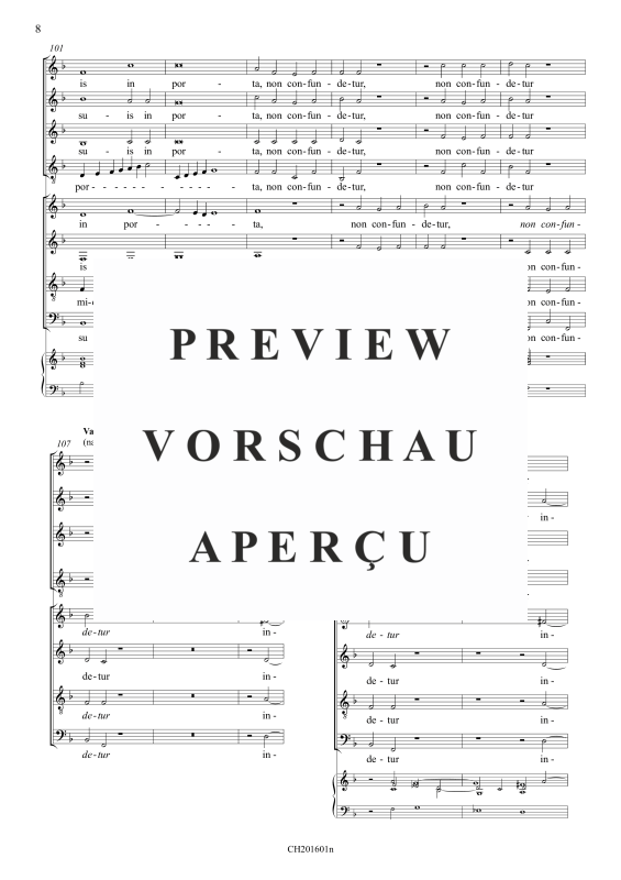 gallery: Nisi Dominus (Psalm 127), , Gemischter Chor 8-stimmig und BC