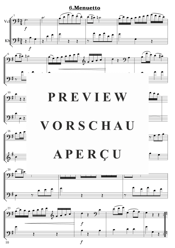 Produktgalerie: Seite 11 von 11 Kegelduette, , Cello und Kontrabass