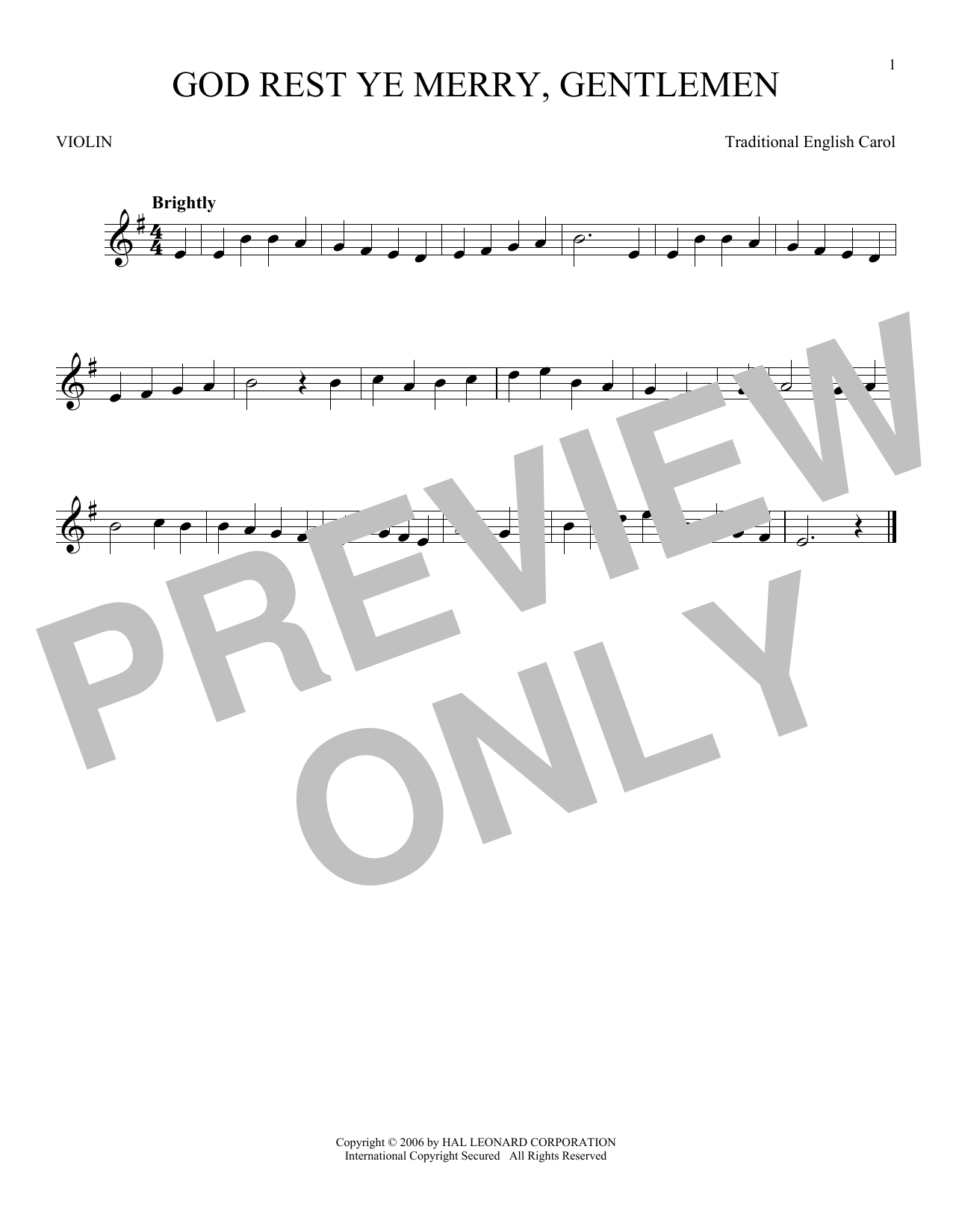 Product gallery: Page 1 of 1 God Rest Ye Merry, Gentlemen, Traditional English Carol