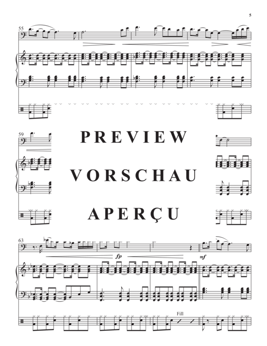 Product gallery: Page 7 of 18 The Way Home , , (Posaune, Percussion +E- Klavier)