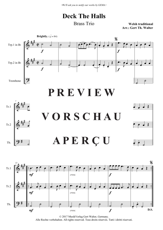 Produktbild zu: Deck The Halls Traditional