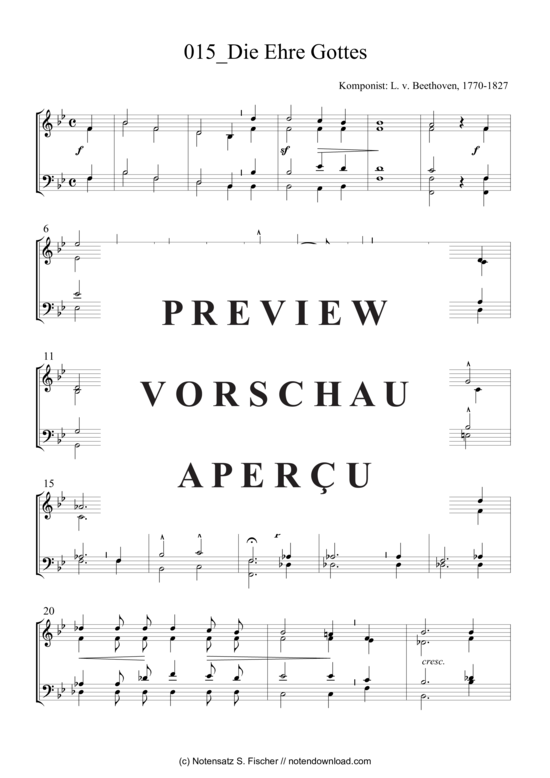 Produktgalerie: Seite 2 von 3 Die Ehre Gottes , , (Quartett in C)
