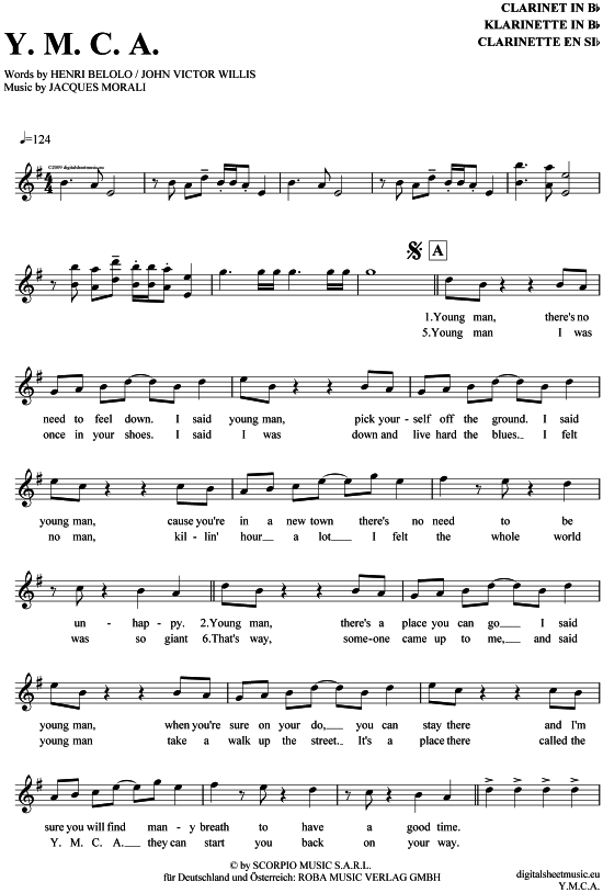 Product picture to: Y.M.C.A. Village People (YMCA)