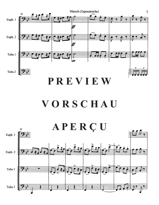 gallery: Marsch (Zapfenstreiche) , ,  (Tuba Quartett EETT)