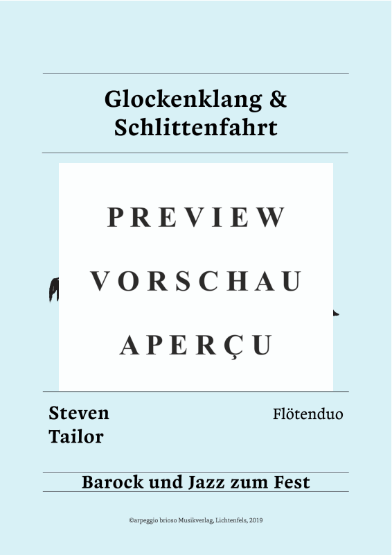 gallery: Glockenklang & Schlittenfahrt - aus dem Album Barock und Jazz zum Fest, , (Querflöten Duo)