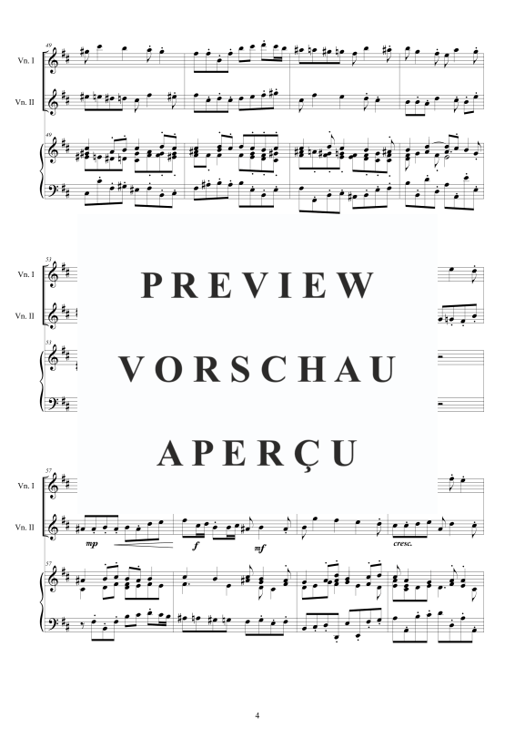 Produktgalerie: Seite 5 von 11 Trio Sonata No.8 in H-Moll Op.1, , 2 Violinen und Cembalo