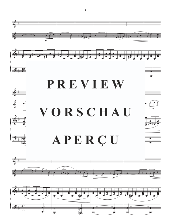 Product gallery: Page 6 of 11 Souvenir du Rigi - Idylle Op. 34, , Flute, French Horn and Piano