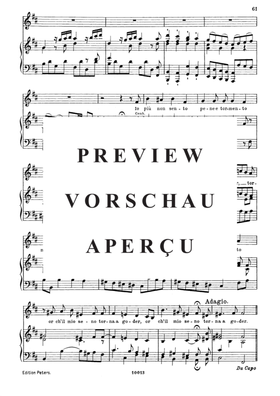 Product gallery: Page 5 of 5 Cangiò d'aspetto, , Low Voice and Piano