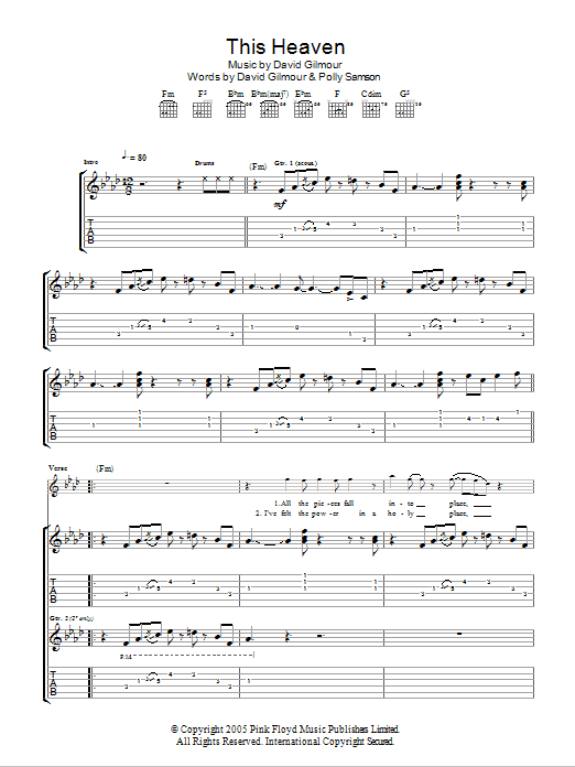 Product gallery: Page 1 of 1 This Heaven, David Gilmour