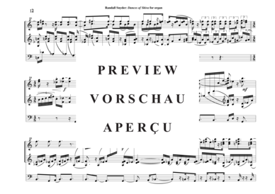 Product gallery: Page 13 of 21 Dances of Shiva , , (Orgel Solo)