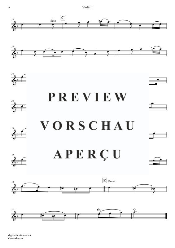 Produktgalerie: Seite 6 von 11 Greensleeves, Simoni, Edward, (Violinen Trio + Klavier)