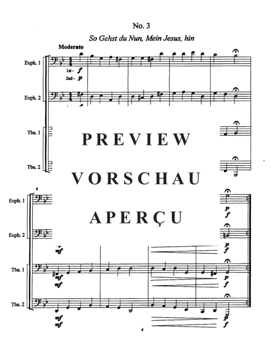 Product gallery: Page 6 of 10 Three Chorales , , (Tuba Quartett EETT)
