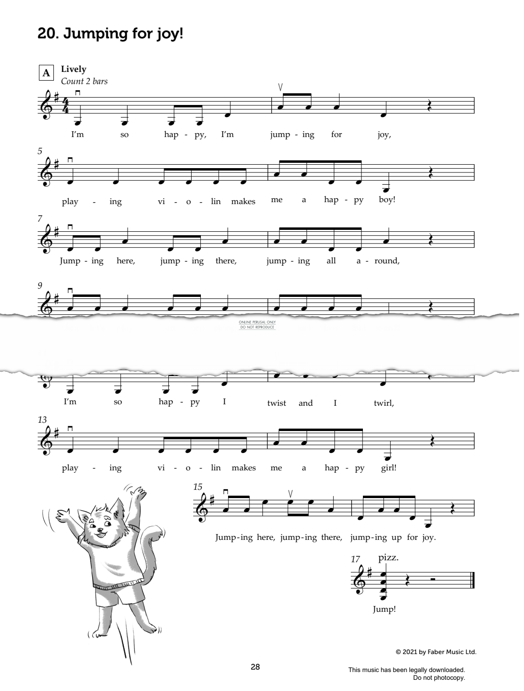 Produktgalerie: Seite 1 von 1 Jumping For Joy!, Mark Wilson, Klavier, Violine