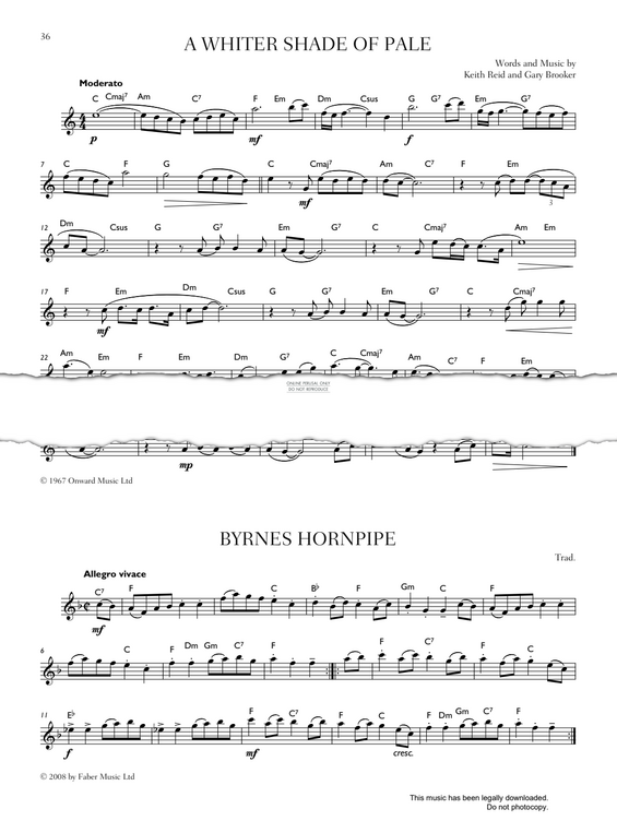 Product gallery: Page 1 of 1 Byrnes Hornpipe, Traditional