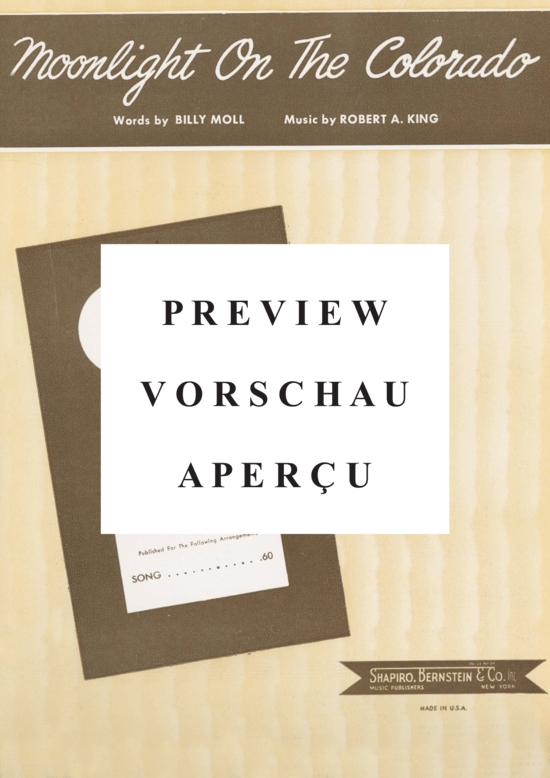 Produktgalerie: Seite 2 von 8 Moonlight On The Colorado , Robison, Carson, Klavier und Gesang
