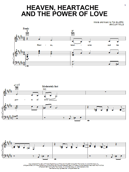 Produktgalerie: Seite 1 von 1 Heaven, Heartache And The Power Of Love, Trisha Yearwood, Gesang, Gitarre, Klavier