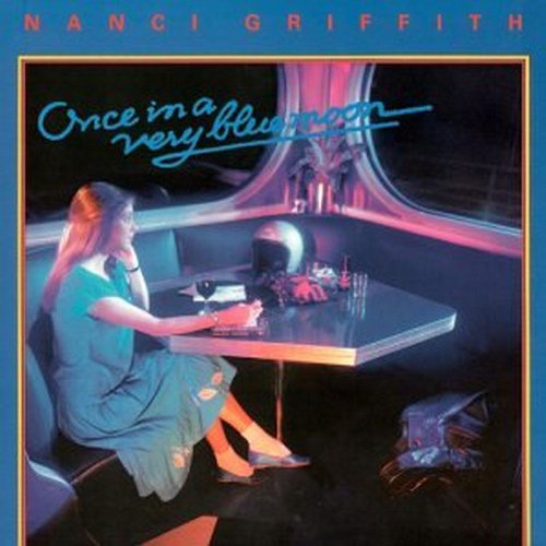 cover: Once In A Very Blue Moon, Nanci Griffith, Gitarre
