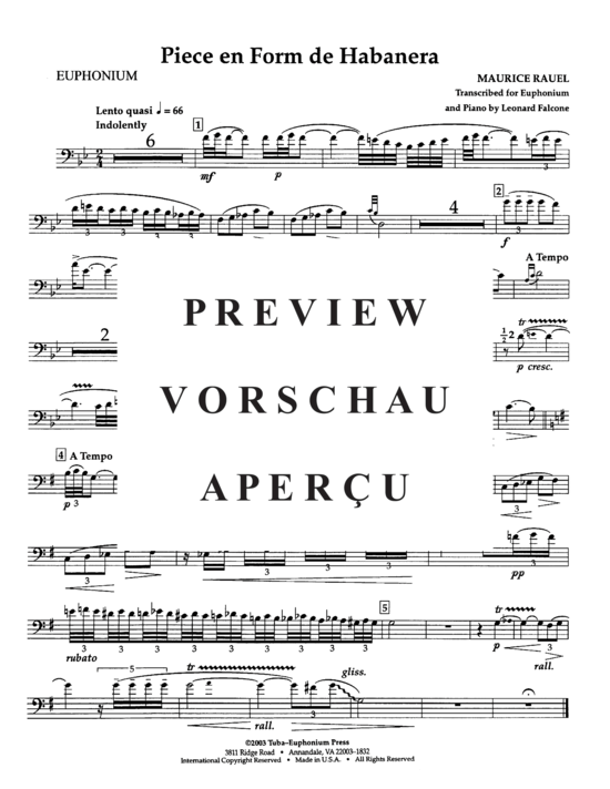 gallery: Piece en Form de Habanera , , (Euphonium + Klavier)