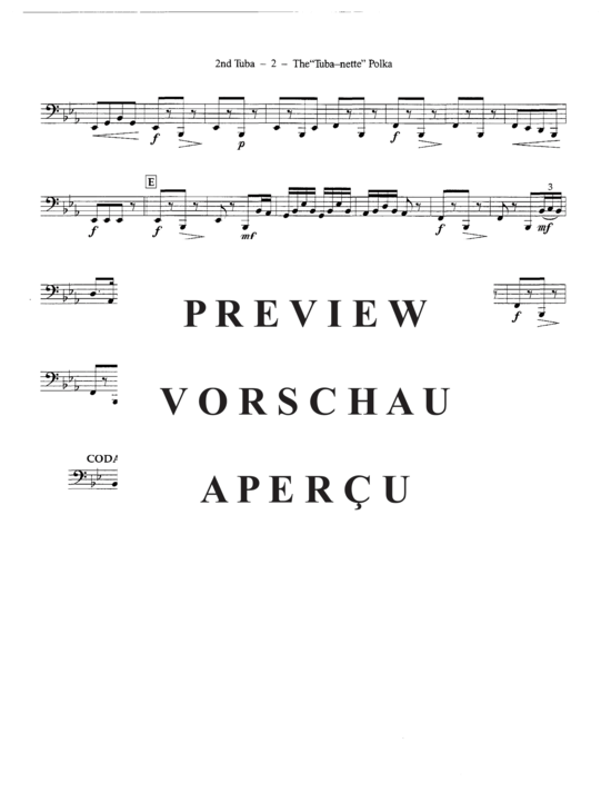 Product gallery: Page 14 of 14 Tuba-nette Polka , , (Tuba Quartett EETT)
