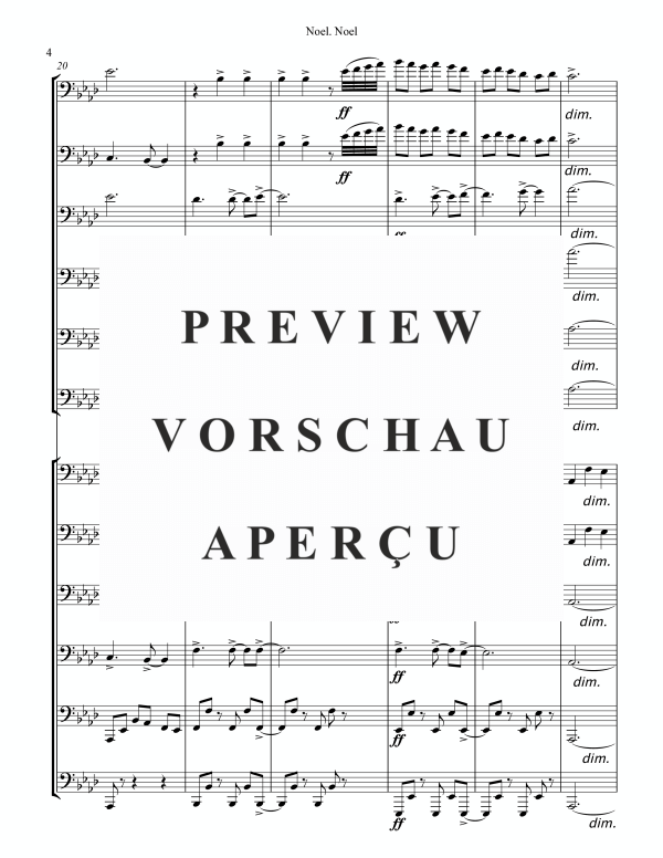 Produktgalerie: Seite 8 von 11 Noel, Noel, , (Tuba Ensemble EEEEEETTTTTT)