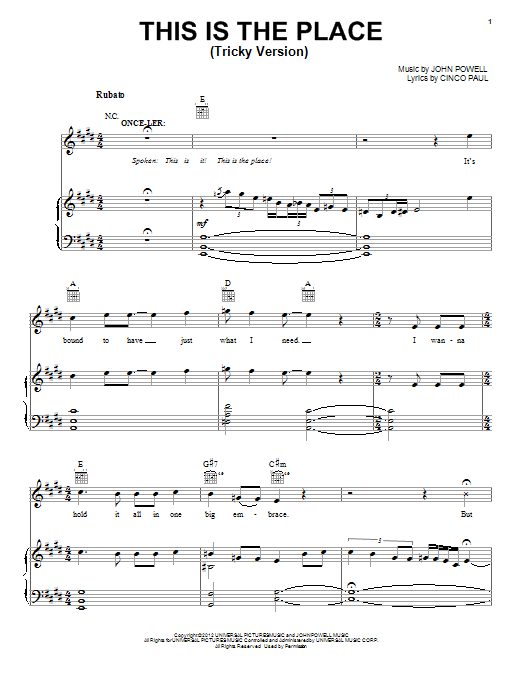 Produktbild zu: This Is The Place (Tricky Version)