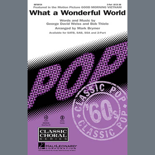 Product picture to: What A Wonderful World (arr. Mark Brymer)